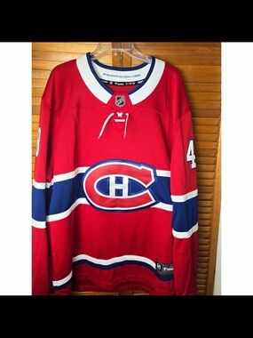 Fanatics Montreal Canadiens Hutson Breakaway Home Jersey Mens XL